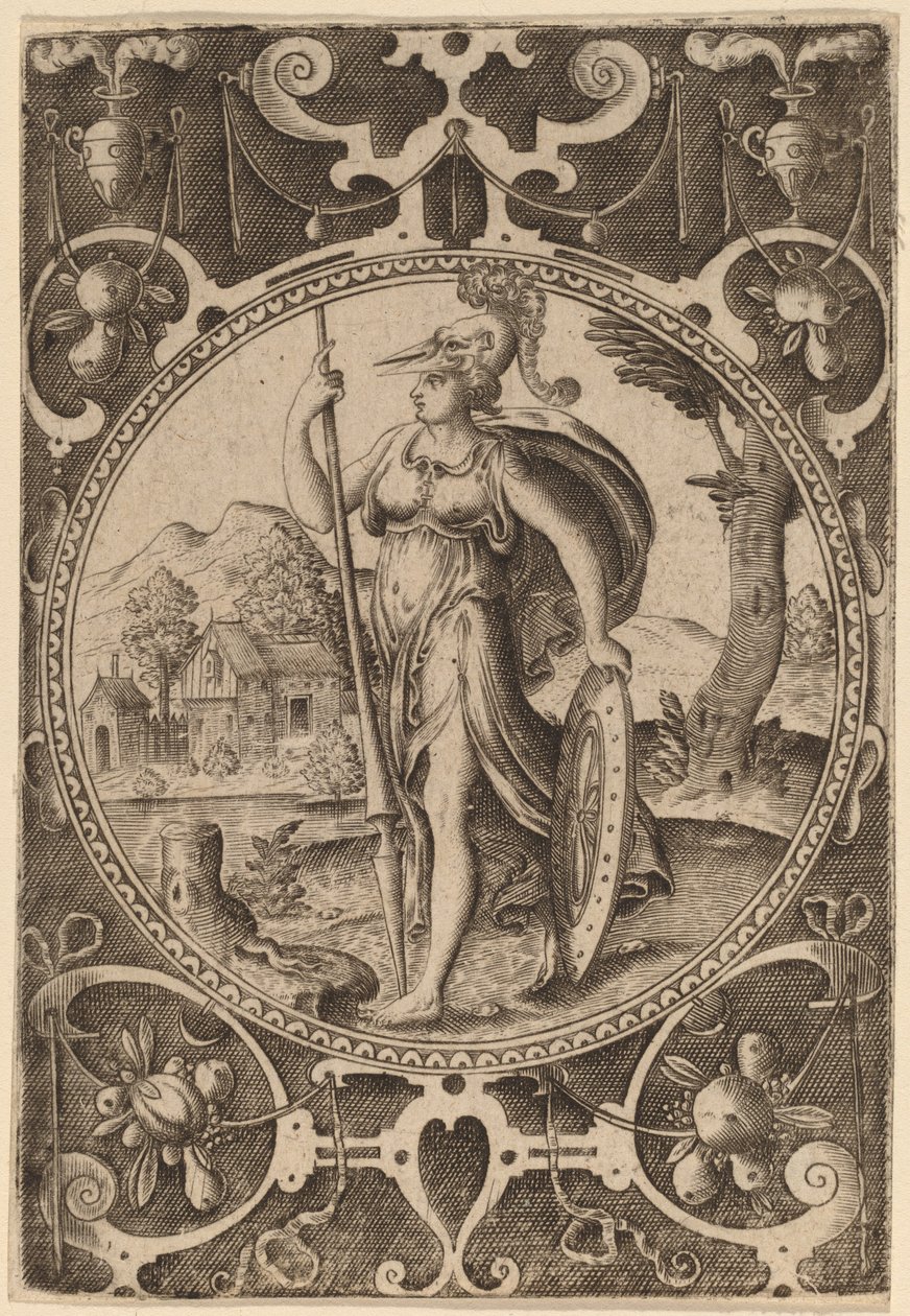 Minerva af Abraham de Bruyn