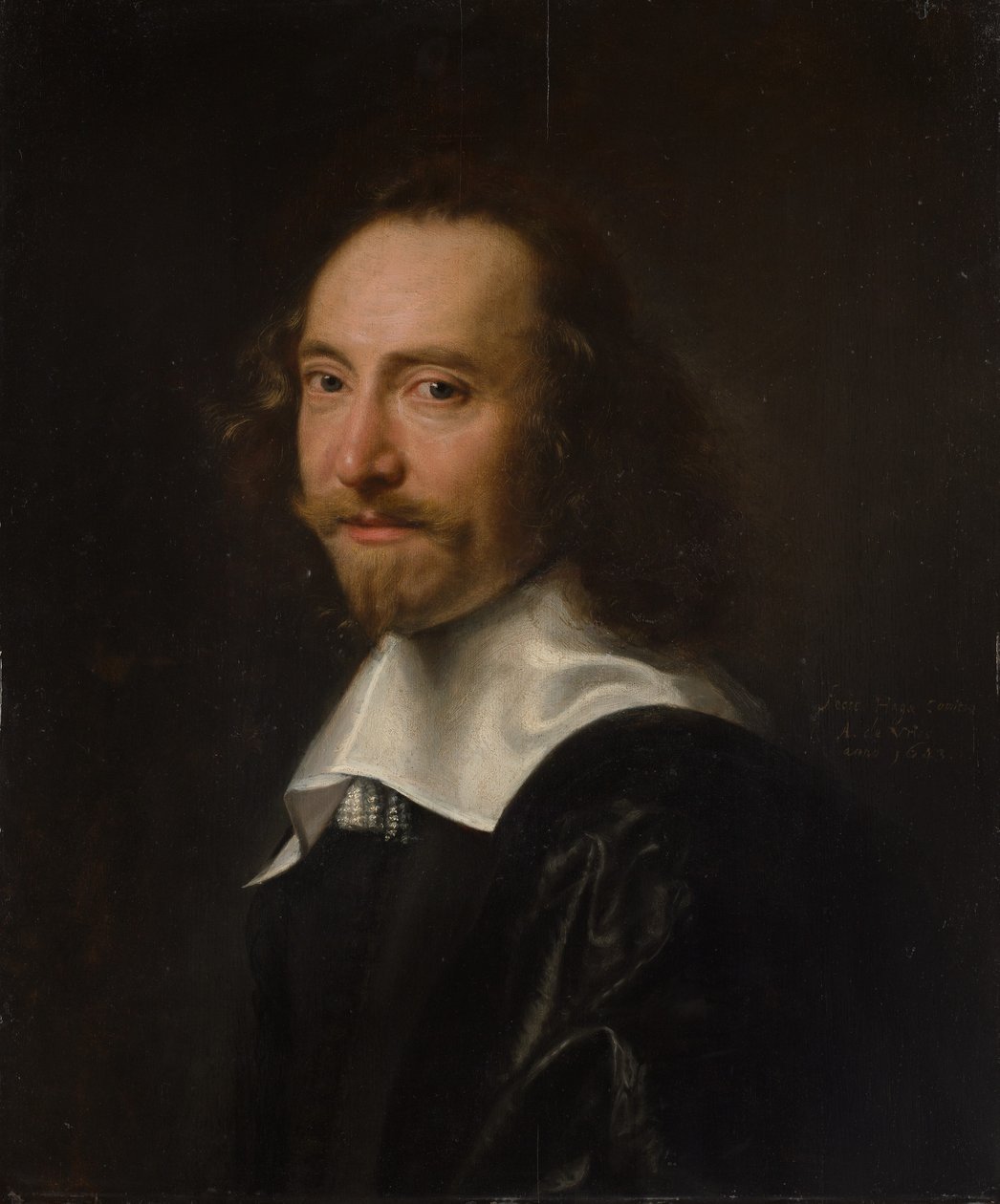Portræt af en mand, 1643. af Abraham de Vries