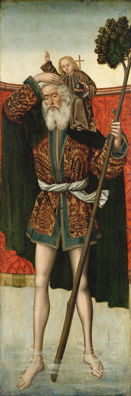 St. Christopher af Absolon Stumme