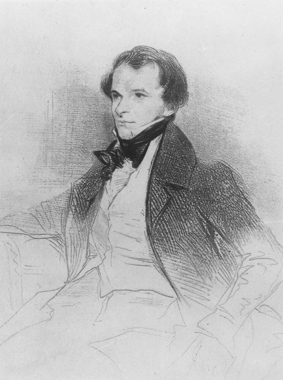 Prosper Mérimée, 1829 af Achille Devéria