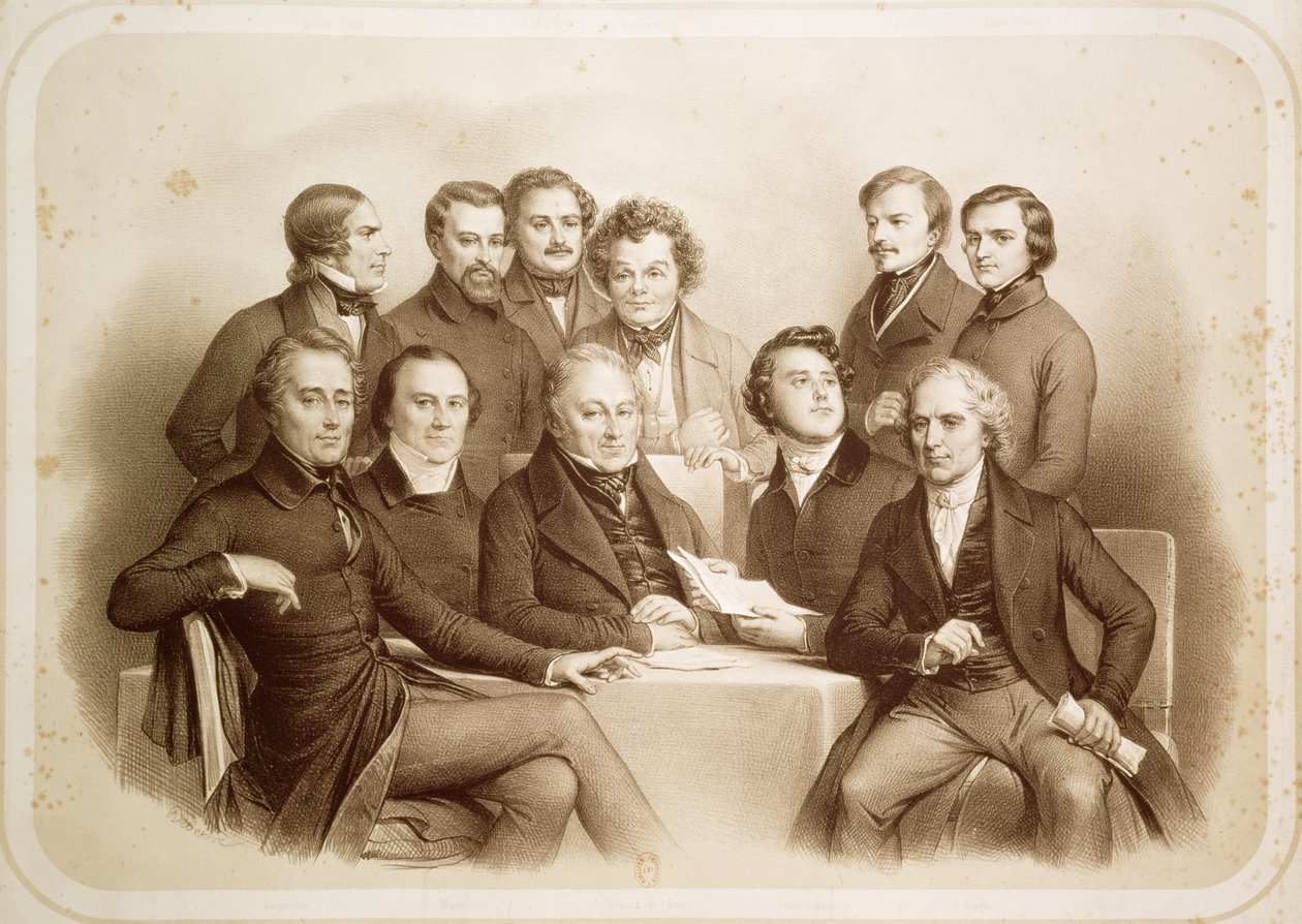 Den provisoriske regering af 24. februar 1848, 1848 af Achille Devéria
