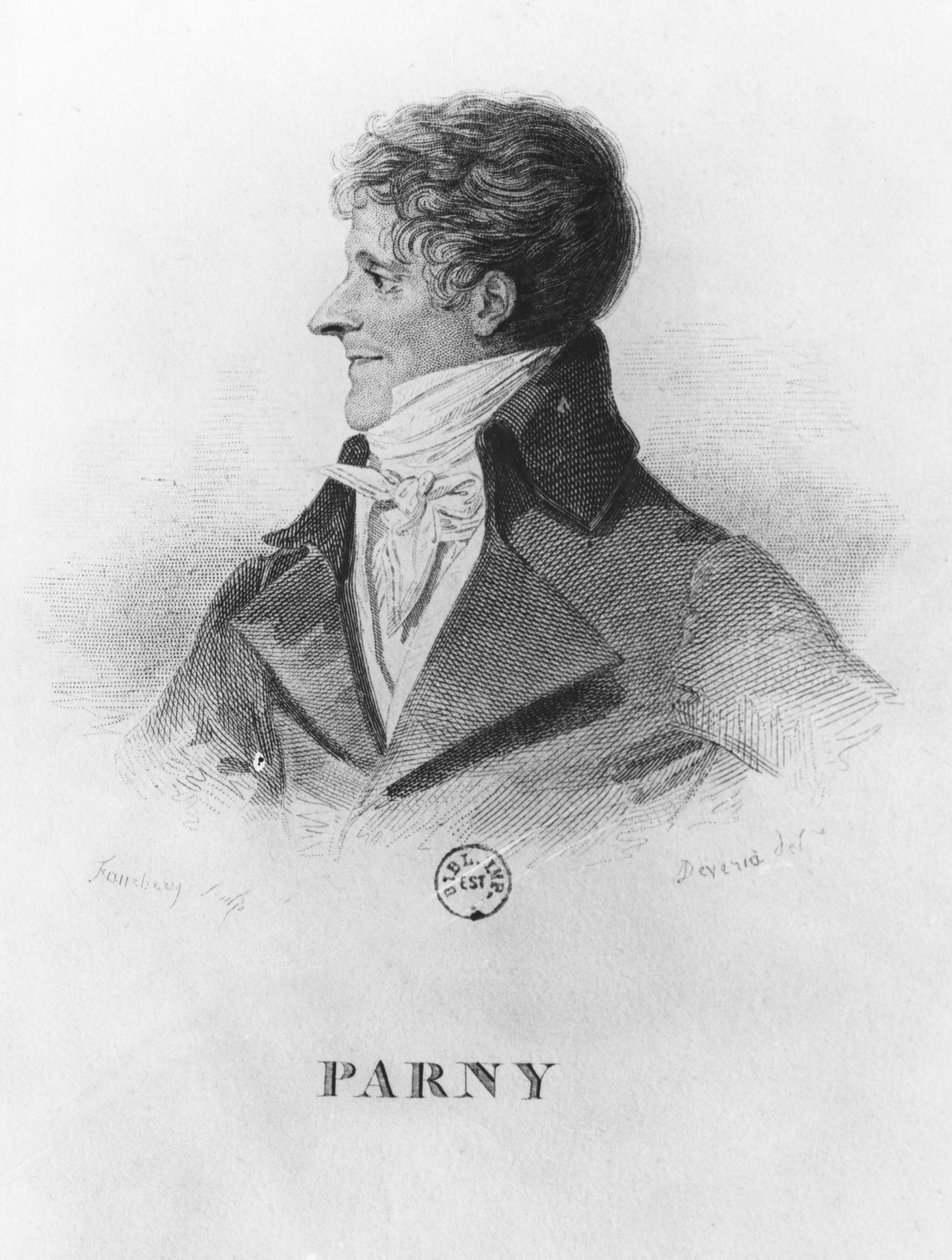 Évariste Desiré de Forges, Vicomte de Parny af Achille Devéria