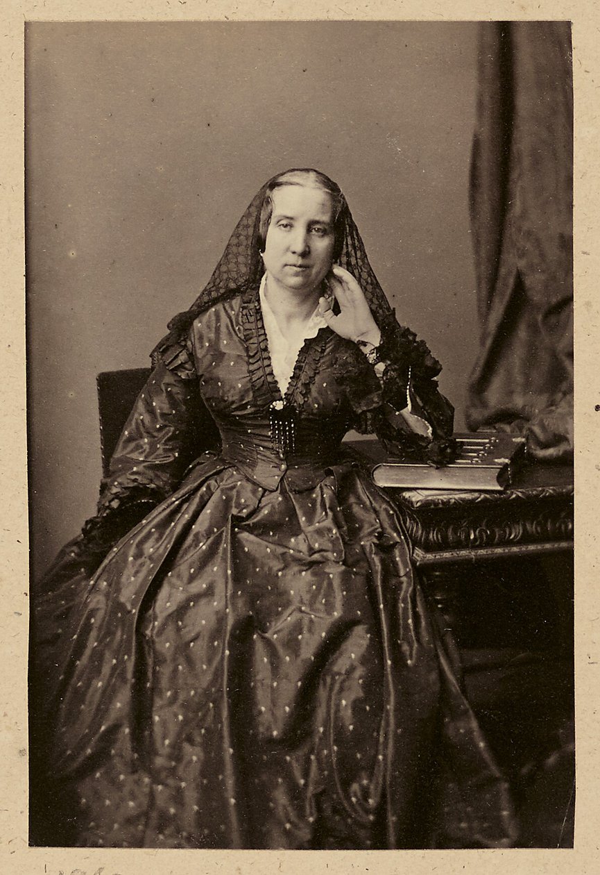 [Portræt af en dame] af Achille Devéria