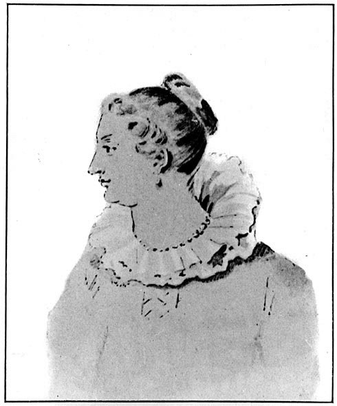 Sophie Hugo omkring 1816. af Achille Devéria