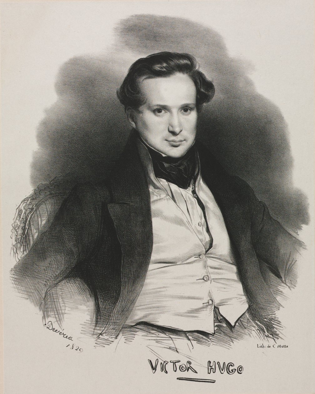 Victor Hugo af Achille Devéria