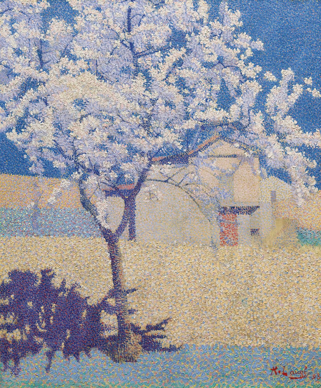 Det blomstrende træ af Achille Lauge