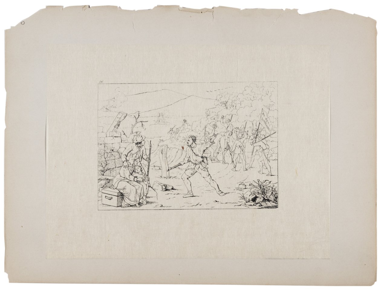 Dannelse af guerillabander, ca. 1880-90 af Adalbert John Volck