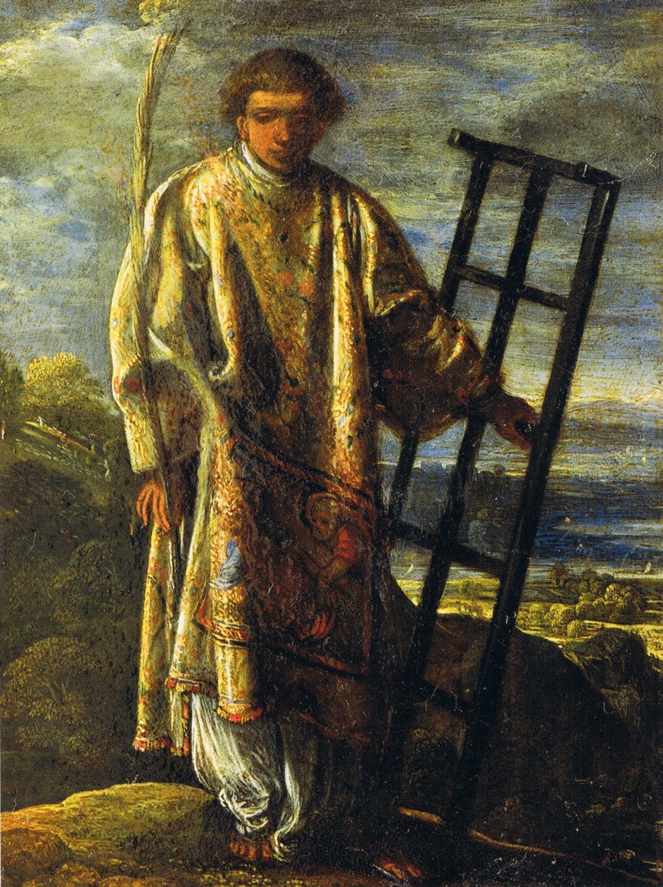 Saint Lawrence af Adam Elsheimer