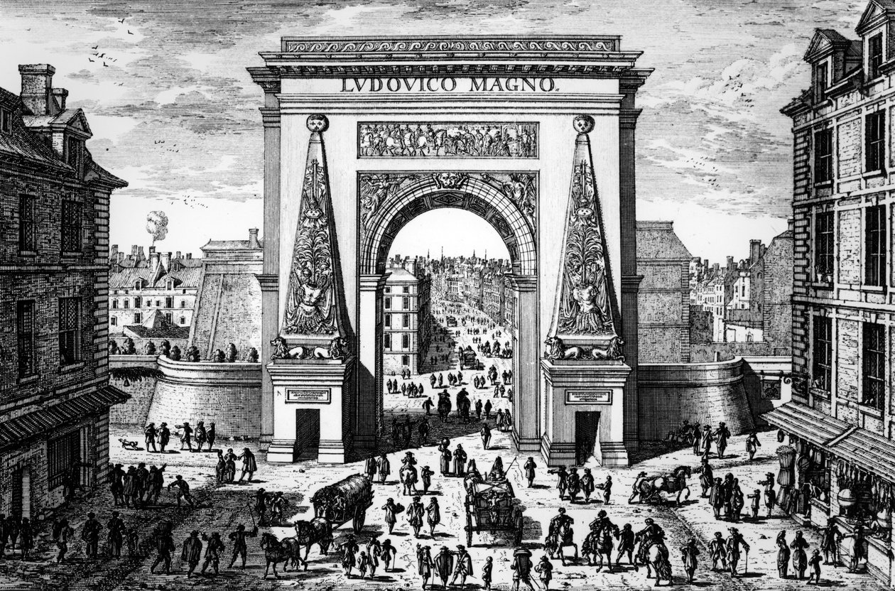 La Porte Saint-Denis af Adam Perelle