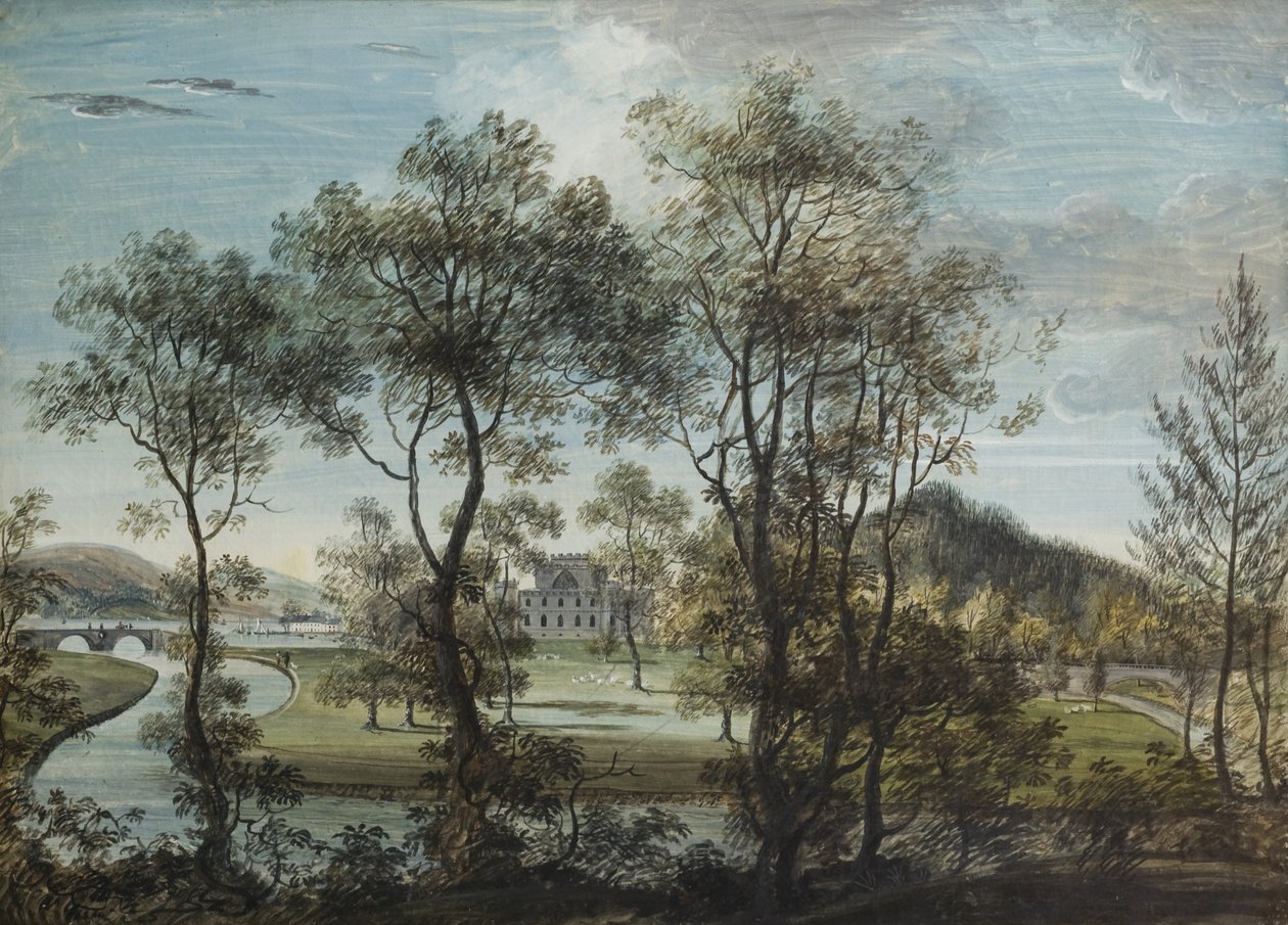 Views of Inverary, 1781 af Adam Callander