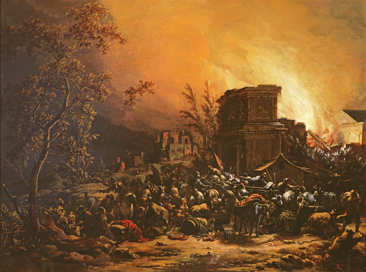 Scene med natplyndring af Adam Colonia