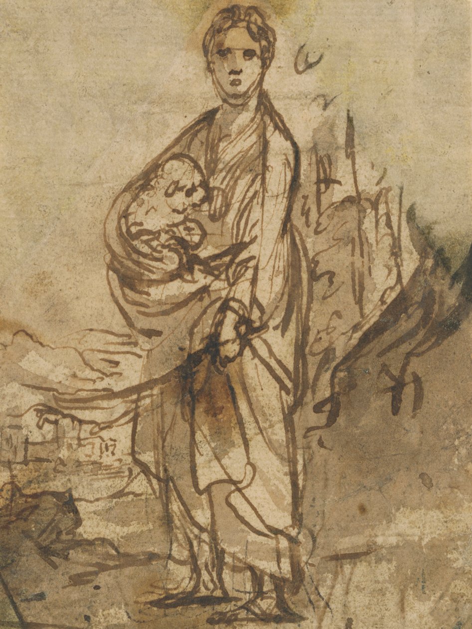 Sankt Agnes af Adam Elsheimer
