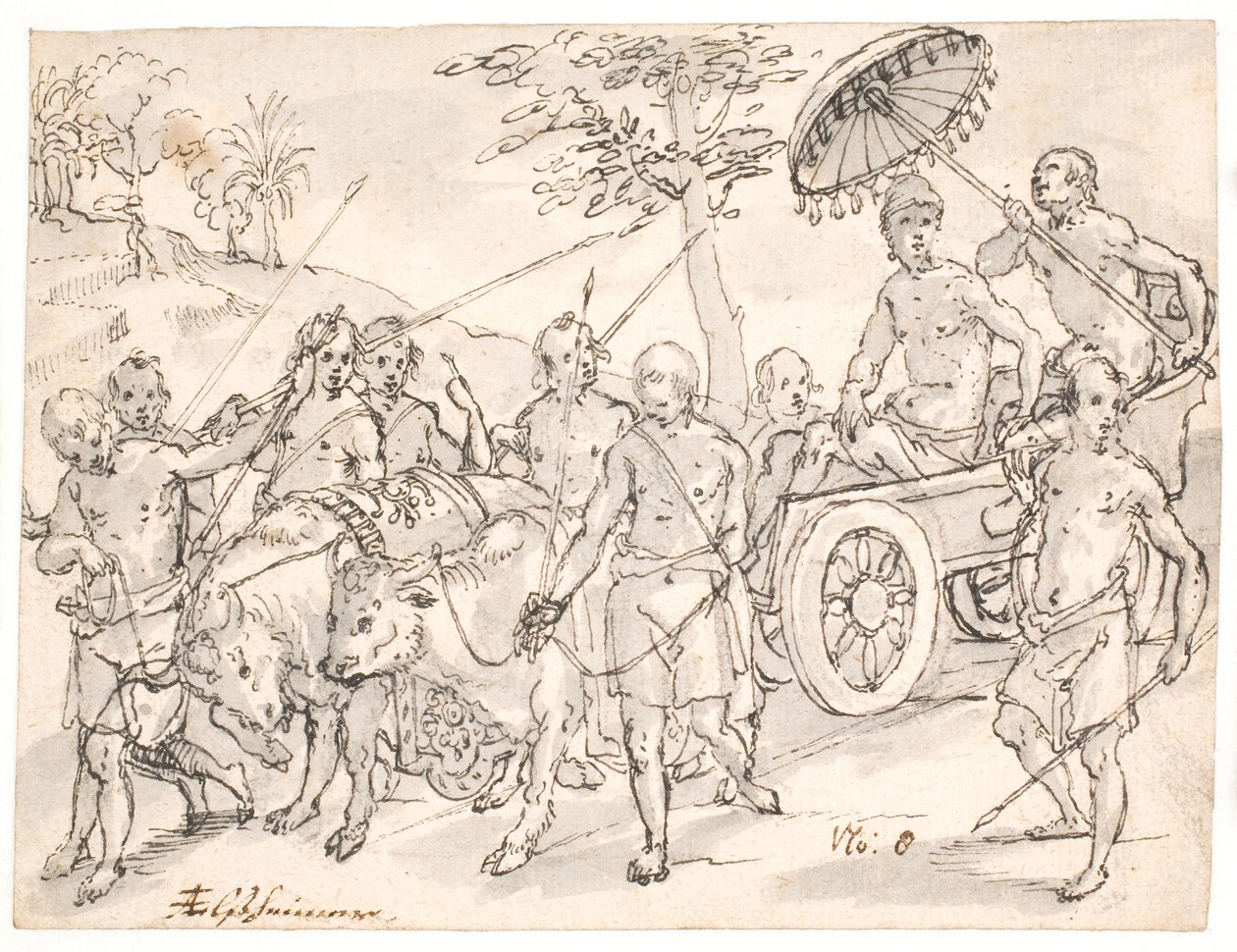 Kongen af Bali af Adam Elsheimer