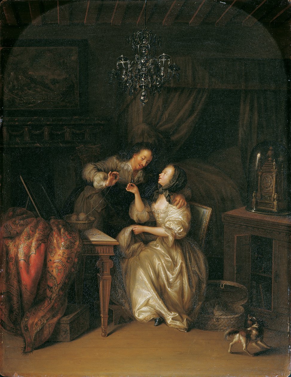 Den galante hjælper af Adam Johann Braun