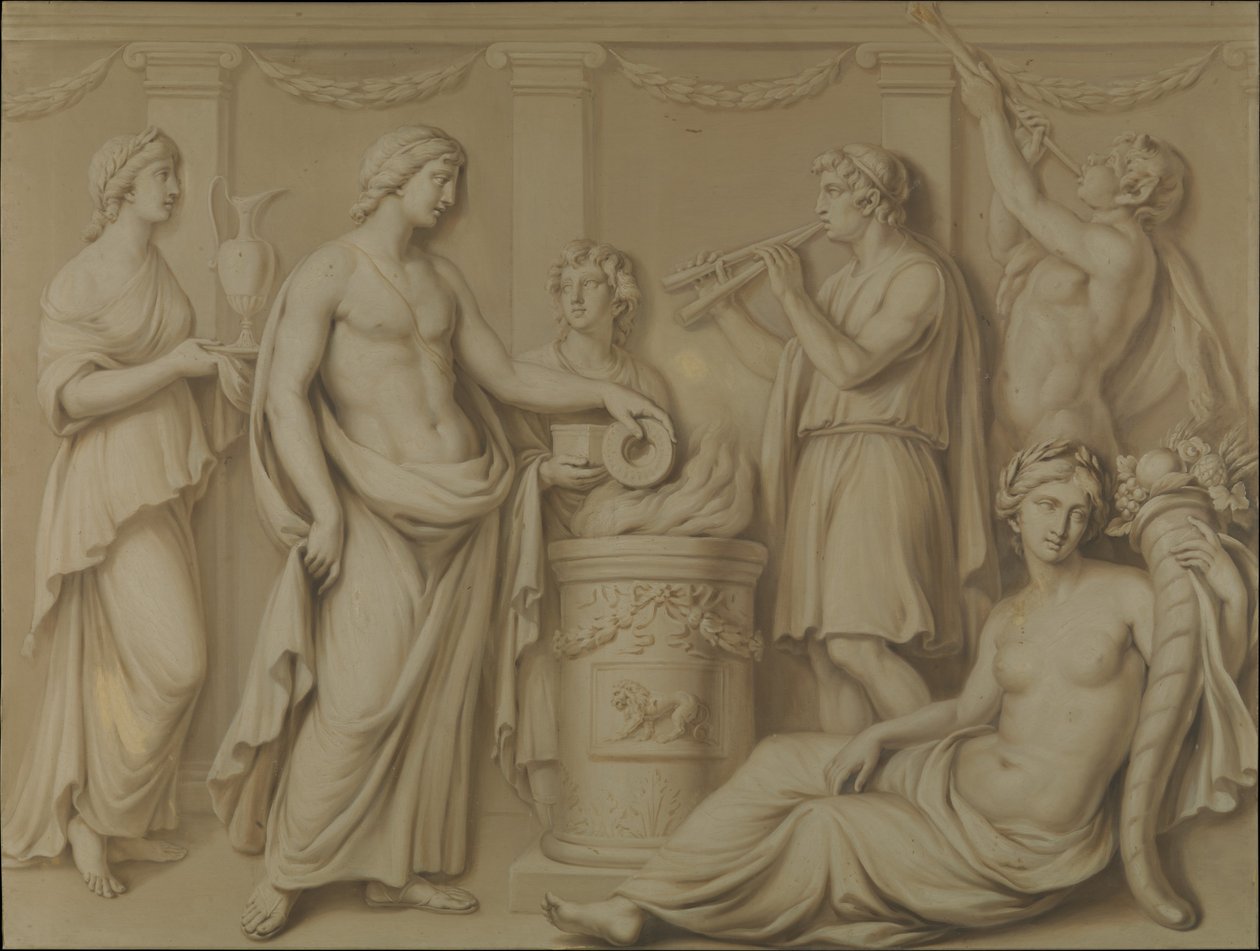 Ceremoniel scene, 1765-66. af Adam Partnership
