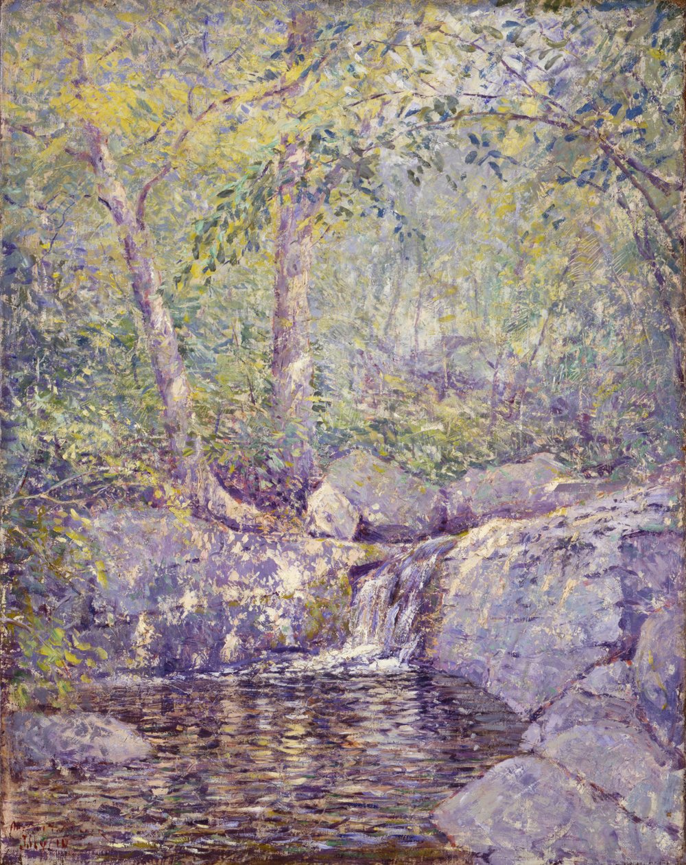 Vandfaldet, 1910. af Addison Thomas Millar