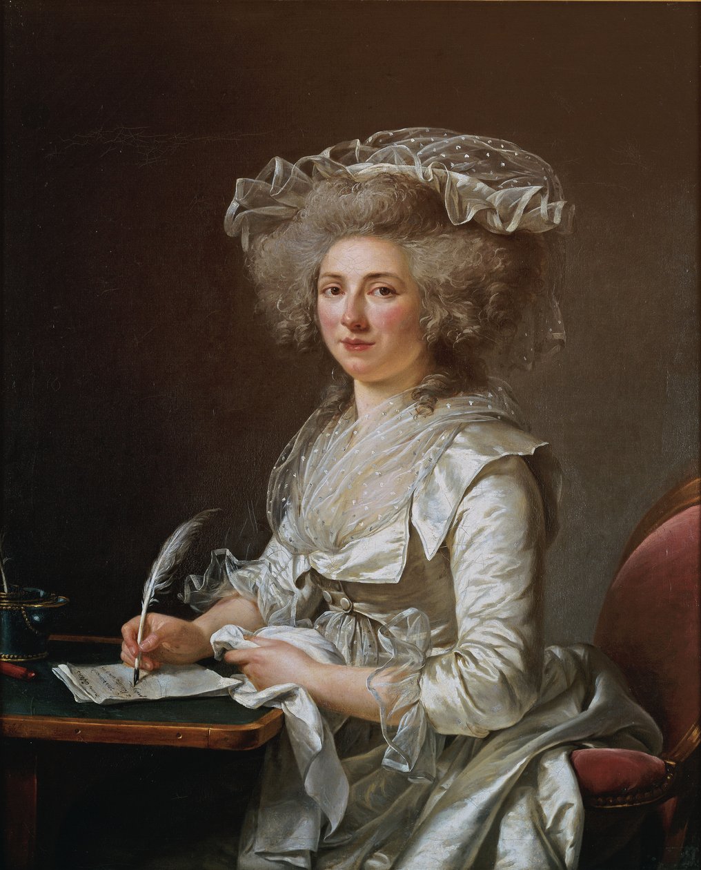 Portræt af Madame Roland af Adelaide Labille Guiard