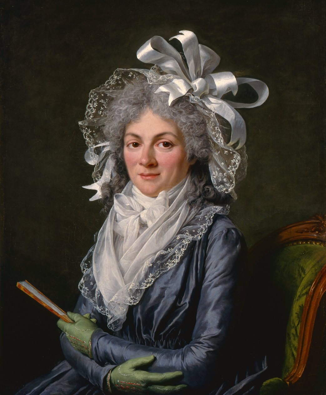 Portræt af Madame de Genlis af Adelaide Labille Guiard