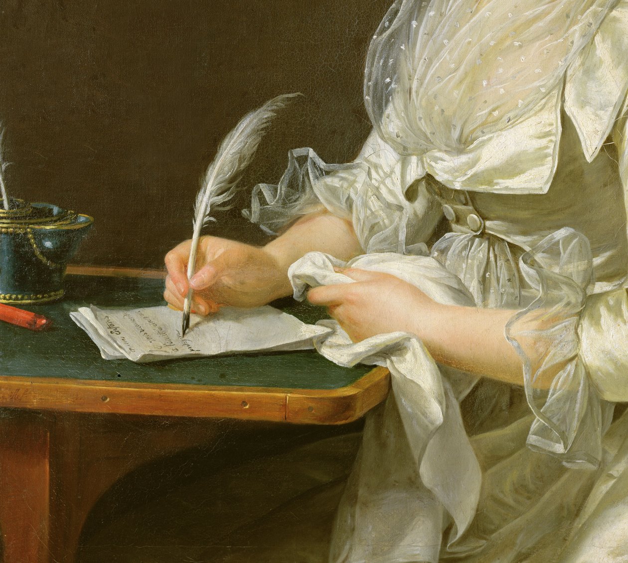 Portræt af en kvinde, ca. 1787 af Adelaide Labille Guiard