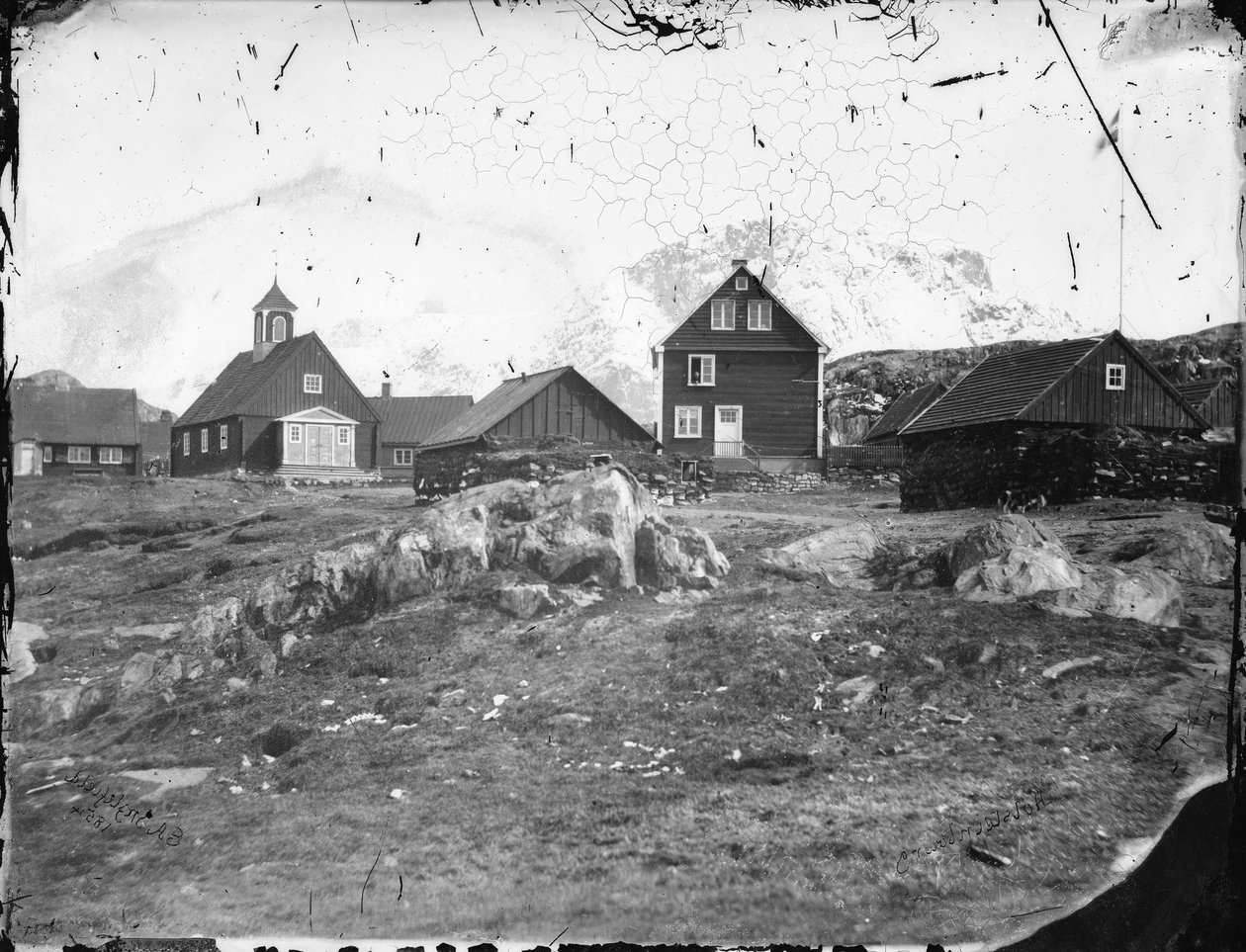 Holsteinborg (nu Sisimiut) af Admiral Edward Augustus Inglefield