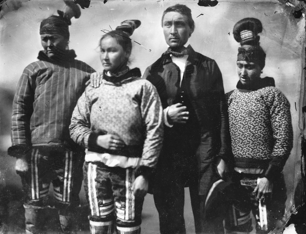 Inuit-gruppe af Admiral Edward Augustus Inglefield