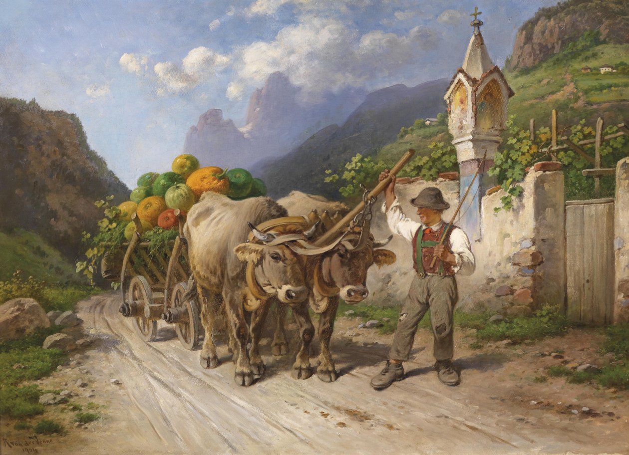 Rig høst af Adolf van der Venne
