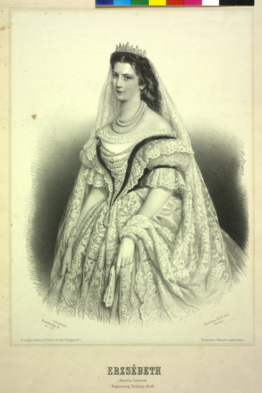 Kejserinde af Østrig Elisabeth af Adolf Dauthage