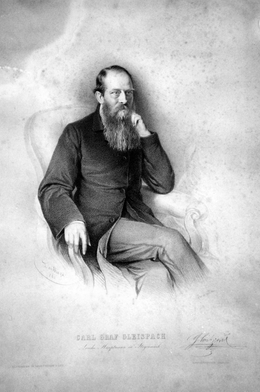Karl Josef von Gleispach af Adolf Dauthage