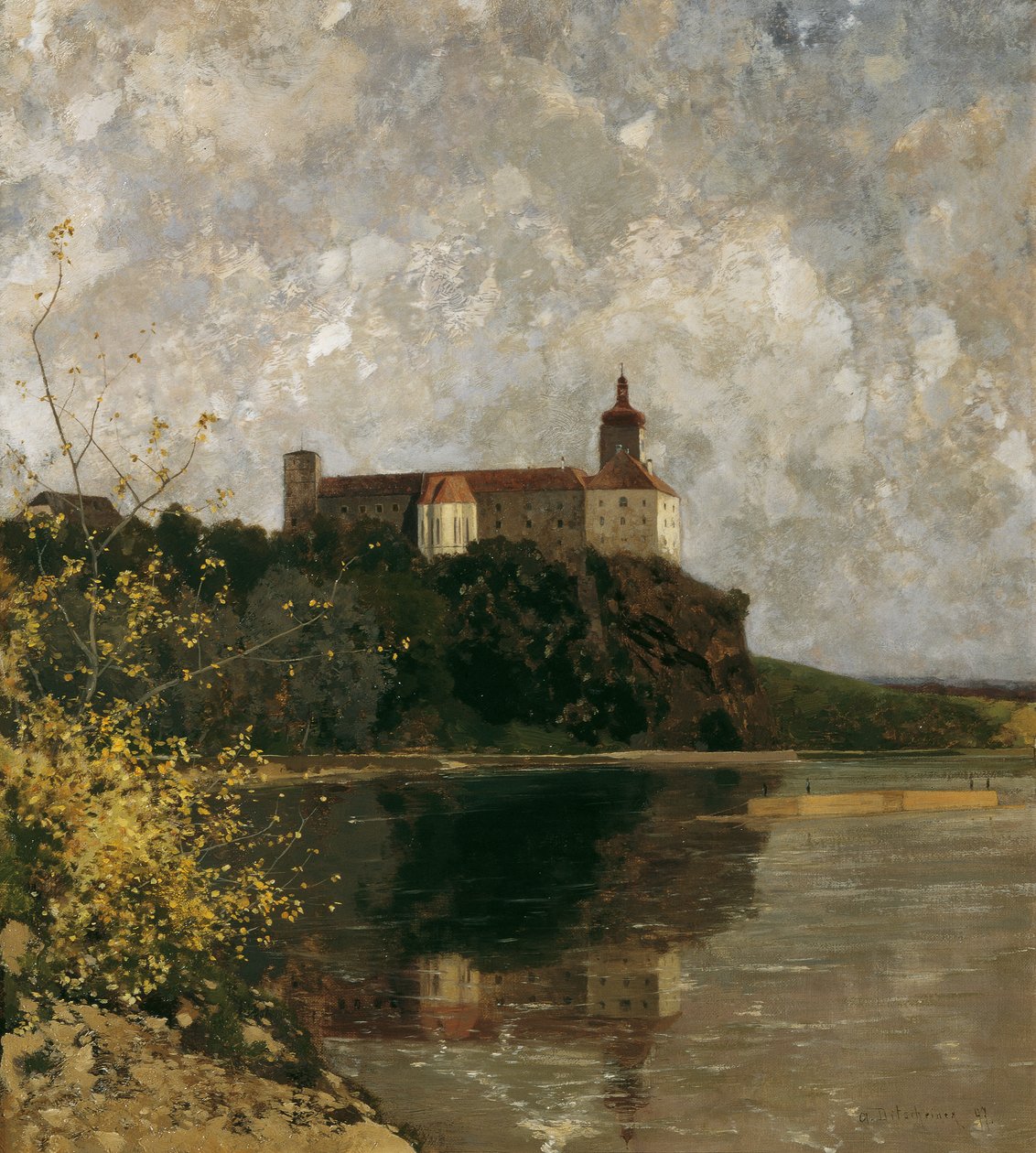 Persenbeug Slot af Adolf Gustav Ditscheiner