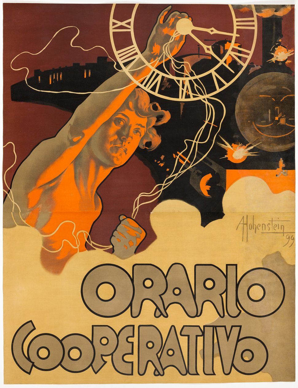 Time Cooperative af Adolf Hohenstein
