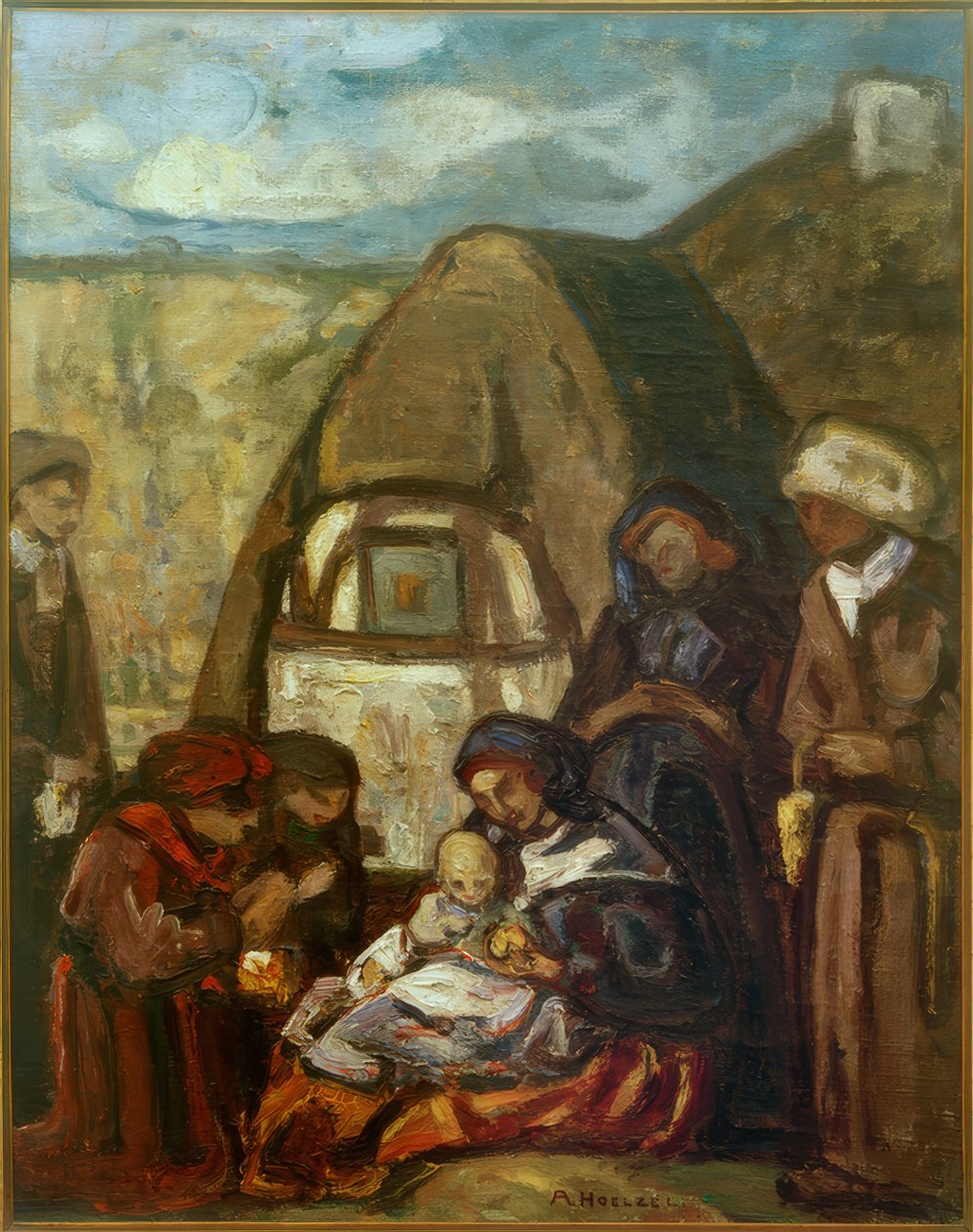 tilbede af Adolf Holzel