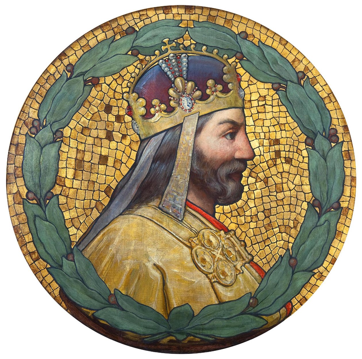 Karl IV, 1900 af Adolf Liebscher