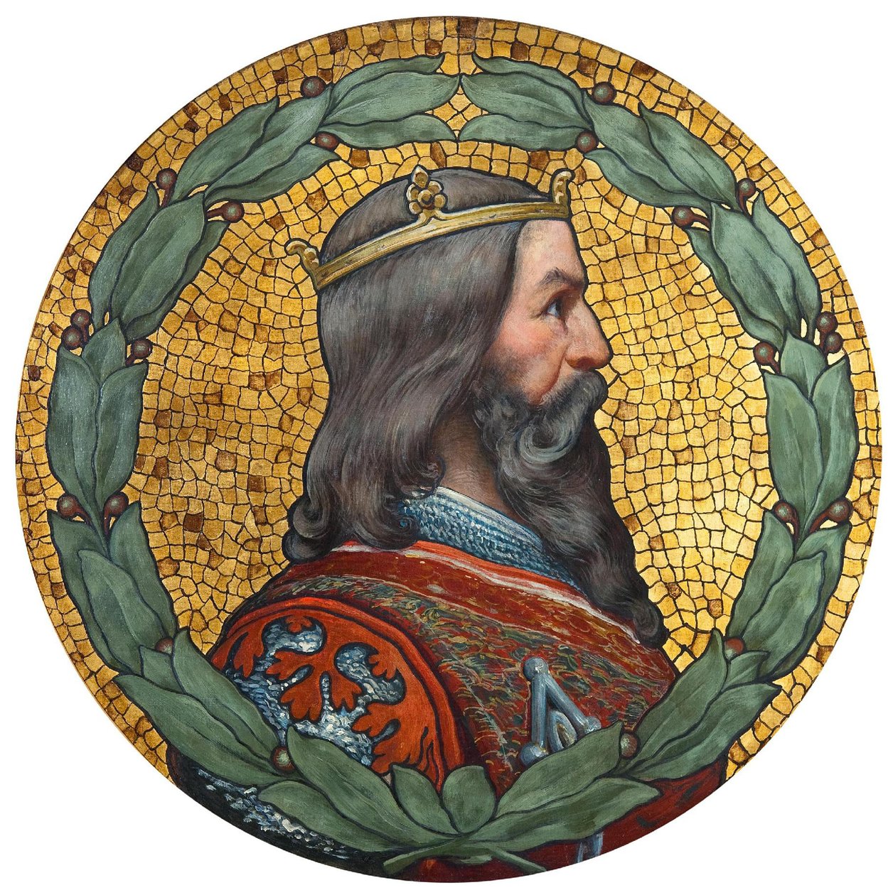 Johannes af Bøhmen, 1900 af Adolf Liebscher