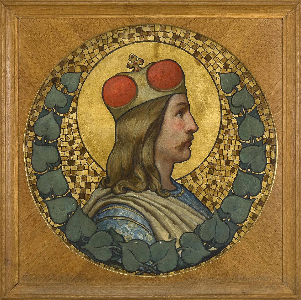 Sankt Wenceslaus I, hertug af Bøhmen, 1900 af Adolf Liebscher