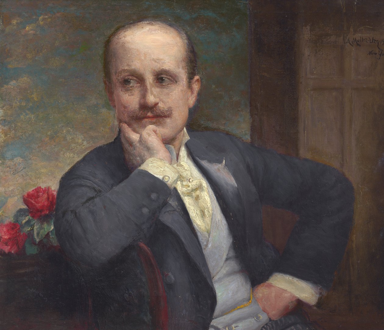 Adolfo Müller-Ury Selvportræt, 1933. af Adolfo Müller Ury