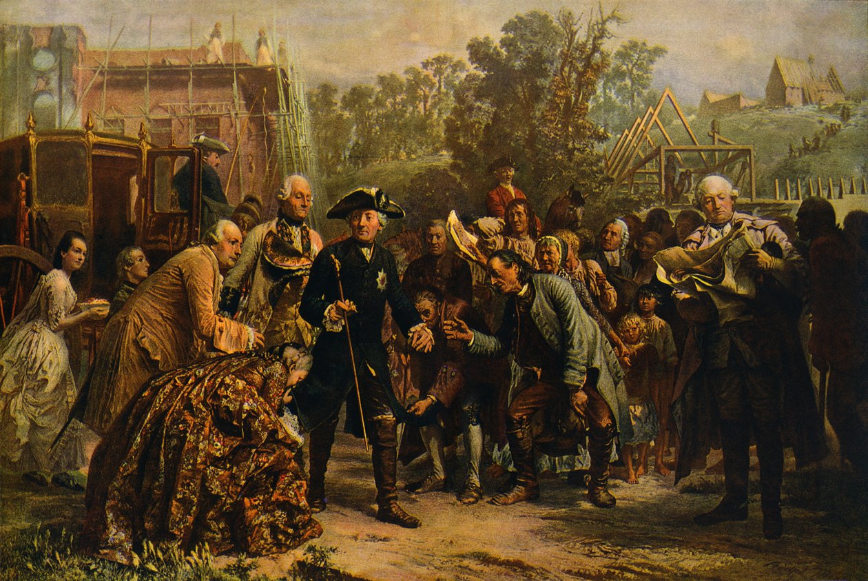 Frederik den Store på af Adolph Menzel