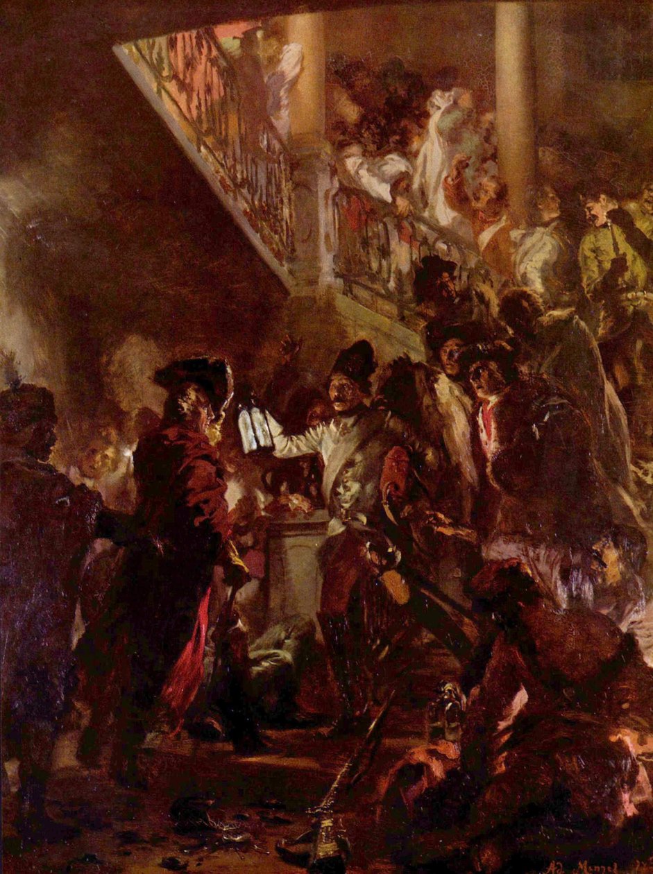God aften herrer af Adolph Menzel