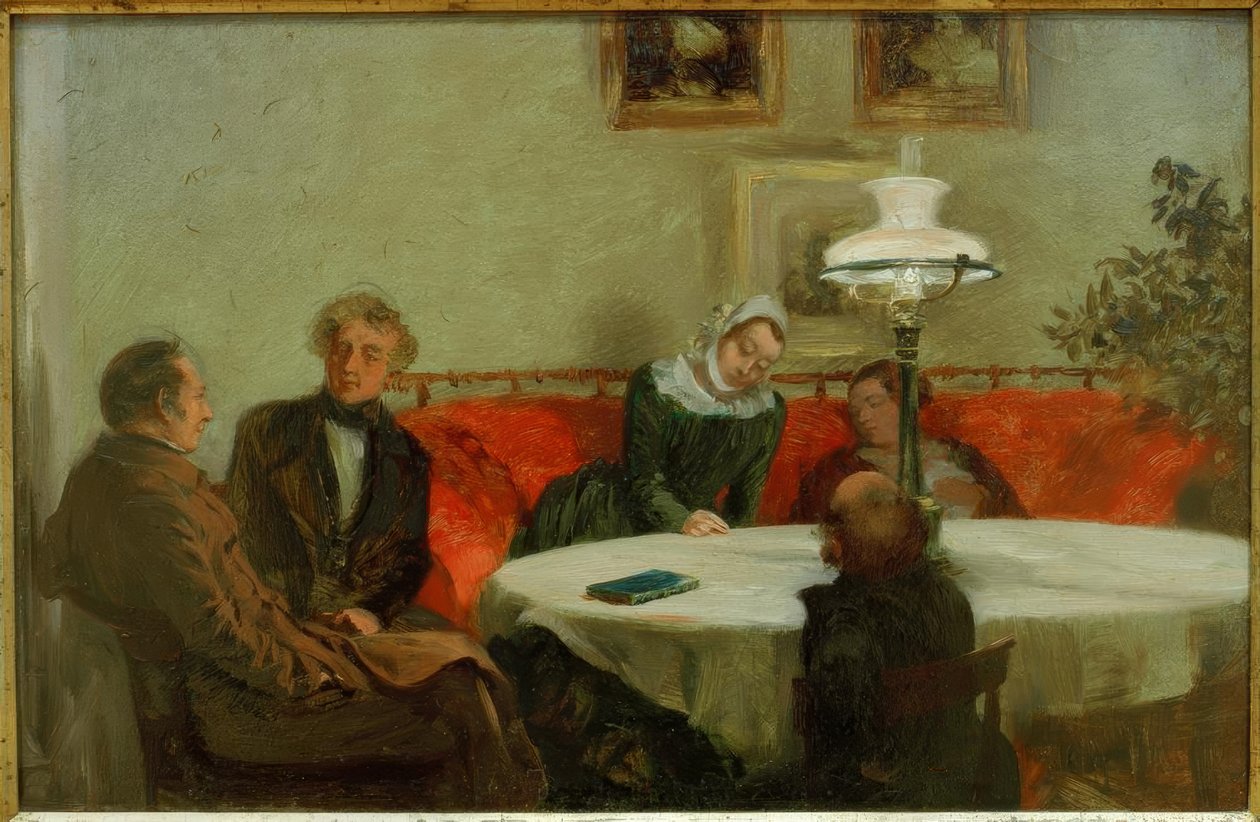 Aftenfest af Adolph Menzel
