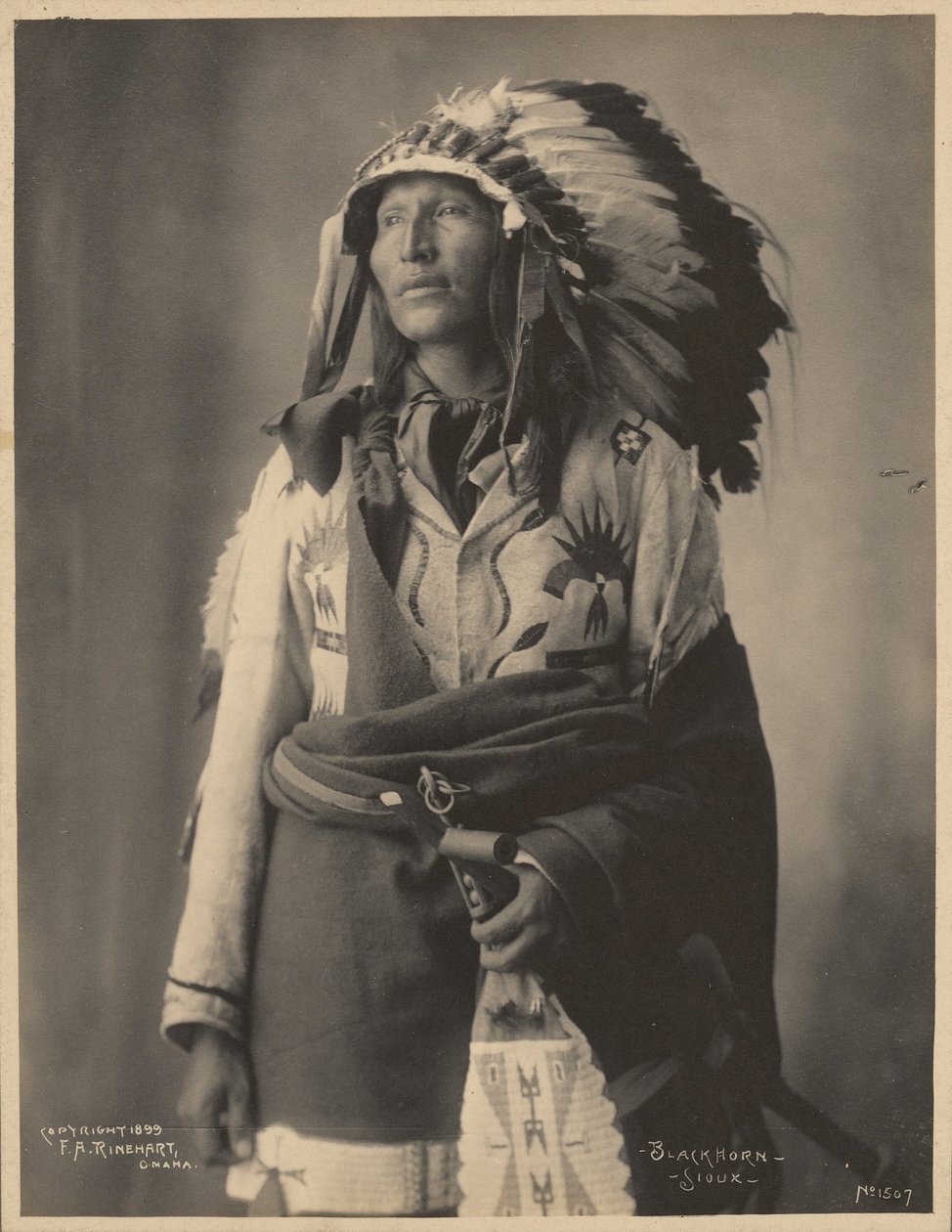 Blackhorn, Sioux af Adolph F. Muhr