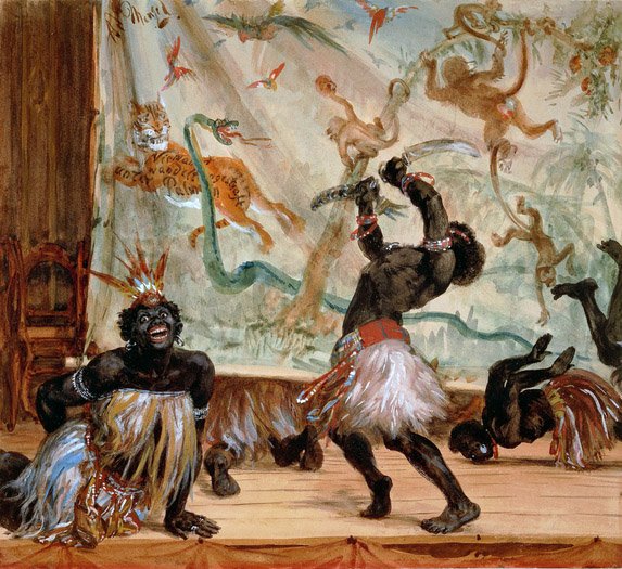 Zuluerne af Adolph Menzel