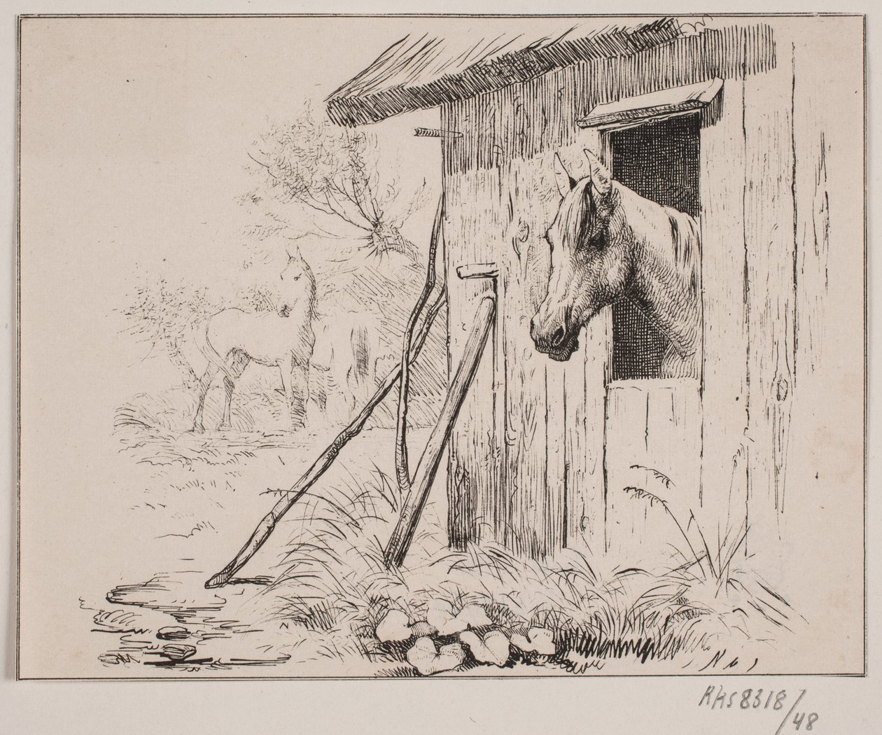 Møllehesten af Johan Adolph Kittendorff