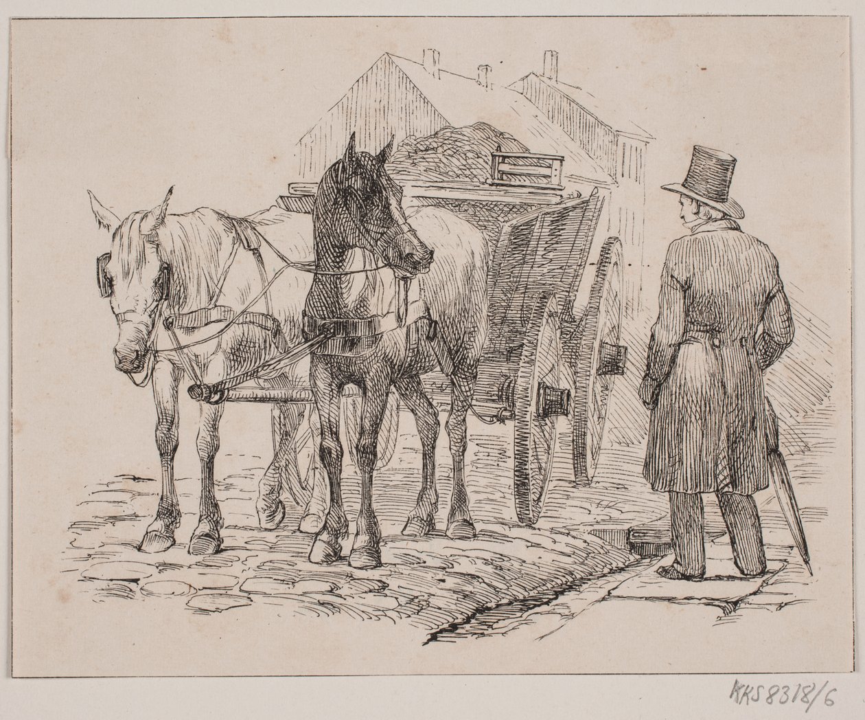 Skraldemandshesten af Johan Adolph Kittendorff