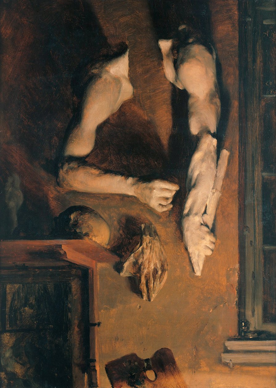 Studievæg, 1852 af Adolph Menzel