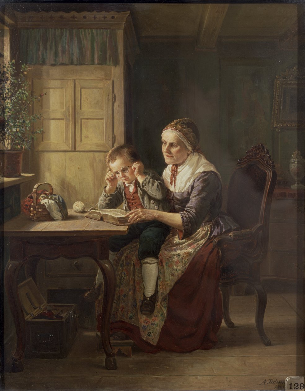 Bedstemors skat af Adolph Tidemand