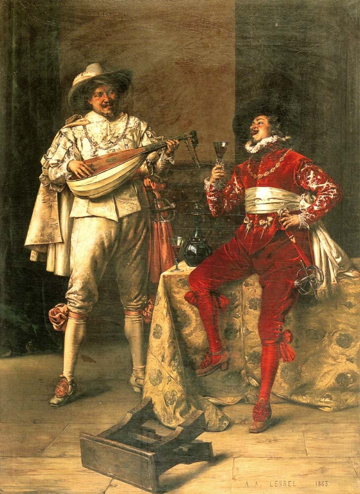 Gentlemens Pleasures af Adolphe Alexandre Lesrel