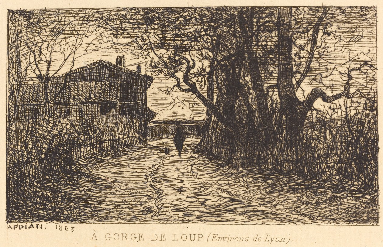 Ved Gorge de Loup af Adolphe Appian