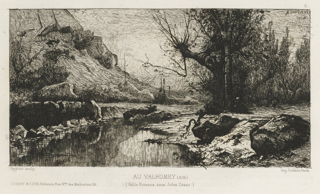 I Valromay (Ain) af Adolphe Appian
