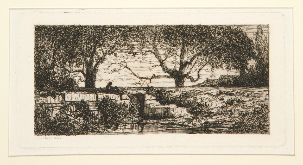 Omgivelserne i Rix (Ain) af Adolphe Appian