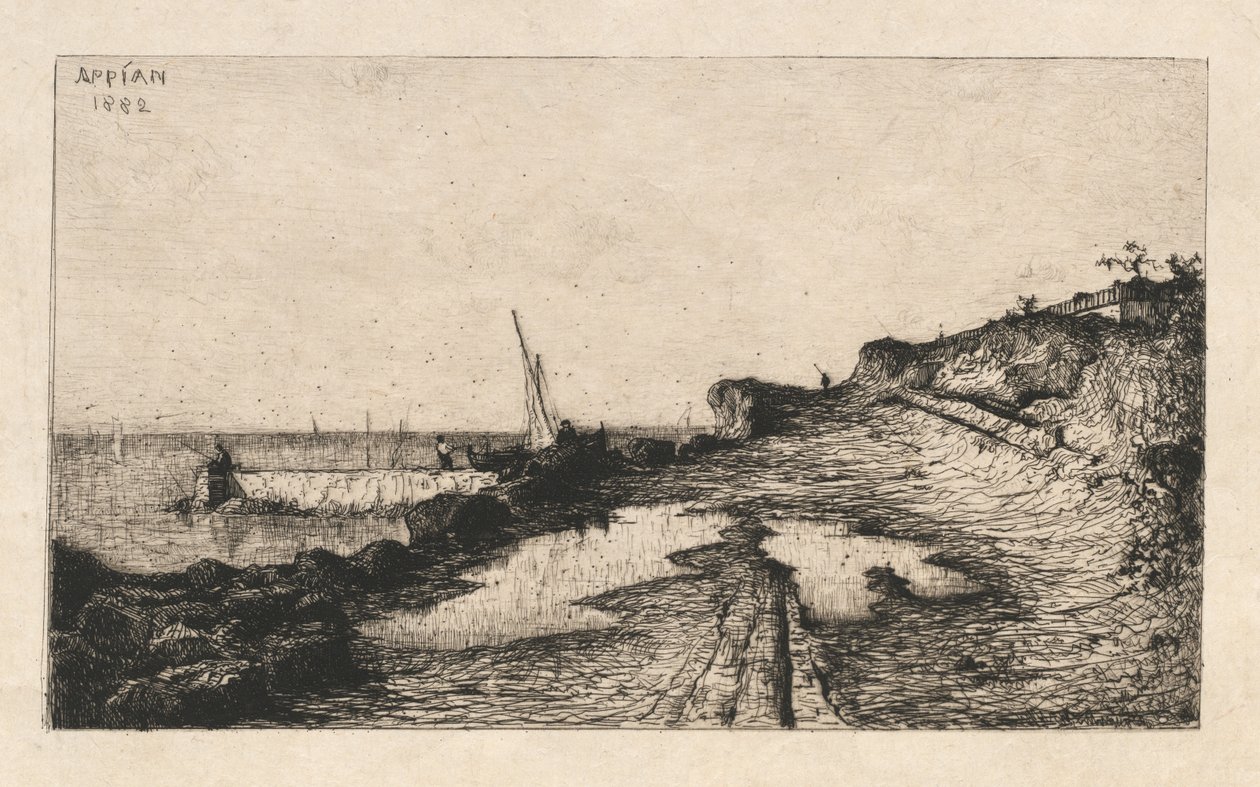 Surroundings of Carqueronne Surroundings of Carqueronne, 1882. af Adolphe Appian