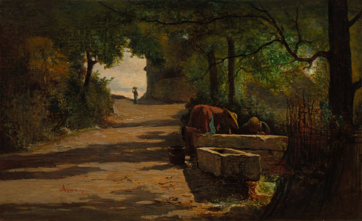 Brønd i vejkanten af Adolphe Appian
